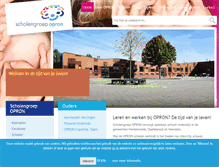 Tablet Screenshot of opron.nl